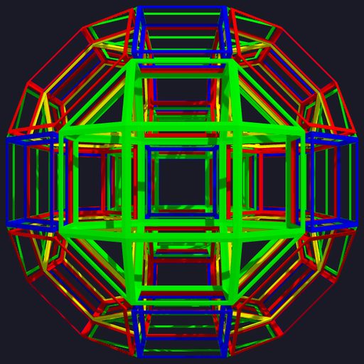 Runcitruncated Hexadecachoron